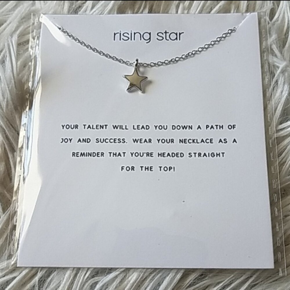 Rising Star Charm Necklace - Picture 2 of 2